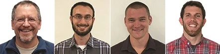 Brian Whipker, James T. Smith, Paul Cockson, and Hunter Landis