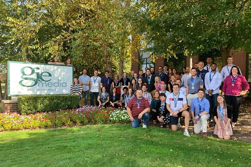 2019 GIE Akron Marathon Runners